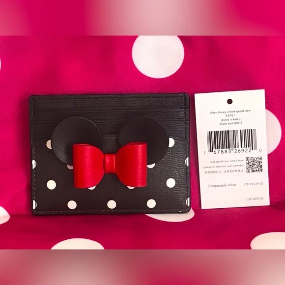 kate spade Accessories Kate Spade X Disney Minnie Polka Dot